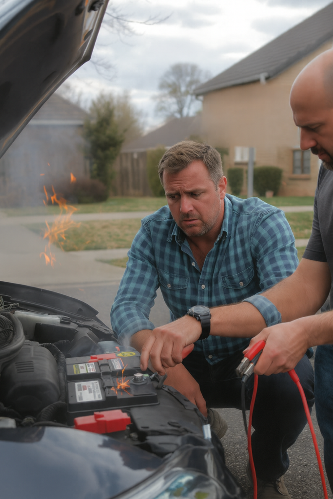 battery jump start, jump start services, car battery jump, emergency jump start, professional jump start, battery jump dangers, improper jump start, jump start damage, battery jump risks, safe jump start, jump start Fourways, jump start Randburg, jump start Roodepoort, battery services Fourways, roadside assistance Randburg, emergency towing Fourways, towing services Roodepoort, jump start Johannesburg North, battery help Fourways, mobile battery replacement Randburg, roadside assistance, emergency towing, battery replacement, mobile battery service, professional towing, 24/7 roadside assistance, emergency battery service, car battery help, vehicle recovery, breakdown assistance, emergency fuel delivery, accident recovery, dead car battery, car won't start, battery failure, electrical damage, battery emergency, stranded car, flat battery, battery explosion, car breakdown, battery problems, engine won't crank, battery warning signs, electrical system damage, jumper cable damage, voltage spike